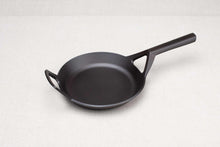 Load image into Gallery viewer, A 9" Borough Furnace cast iron Frying Skillet on a neutral background.